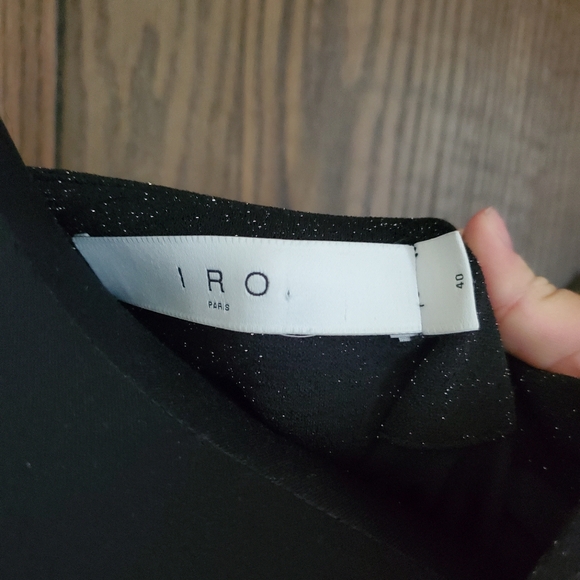 Iro Twist Glittery Nuran Top - Picture 5 of 5